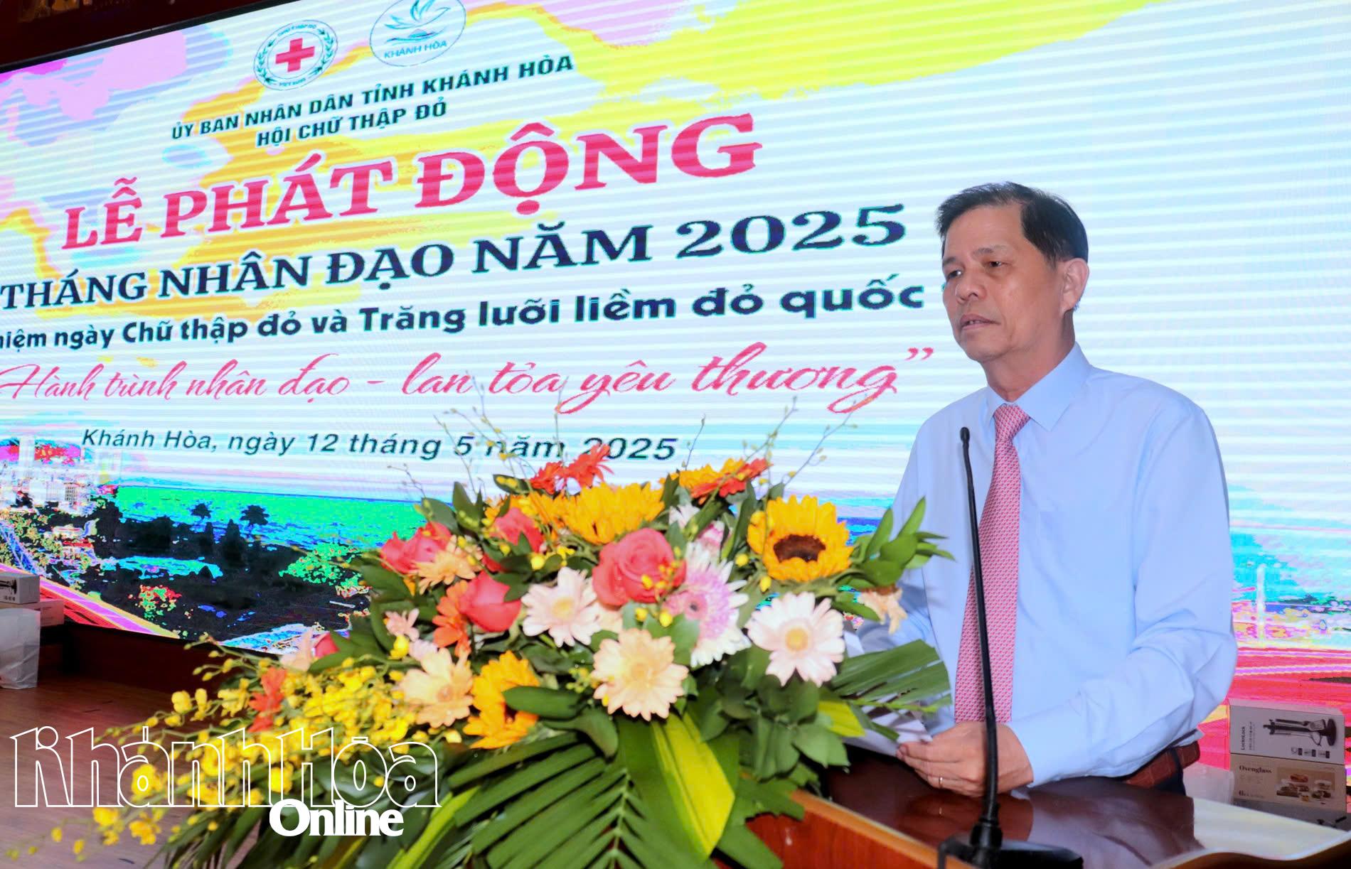 Phát động Tháng nhân đạo năm 2025